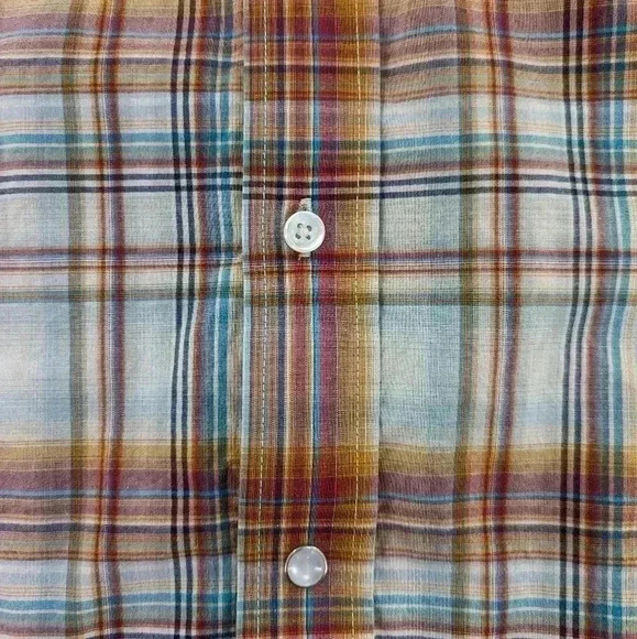 Panhandle rough stock men's size xxl short sleeve button down collard shirt - Picture 8 of 8